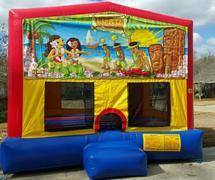 Bounce House -Hawaiian Luau Bounce House -Hawaiian Luau